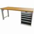 Garant Workbench with 6 Drawer Cabinet U92000 DRAWERS